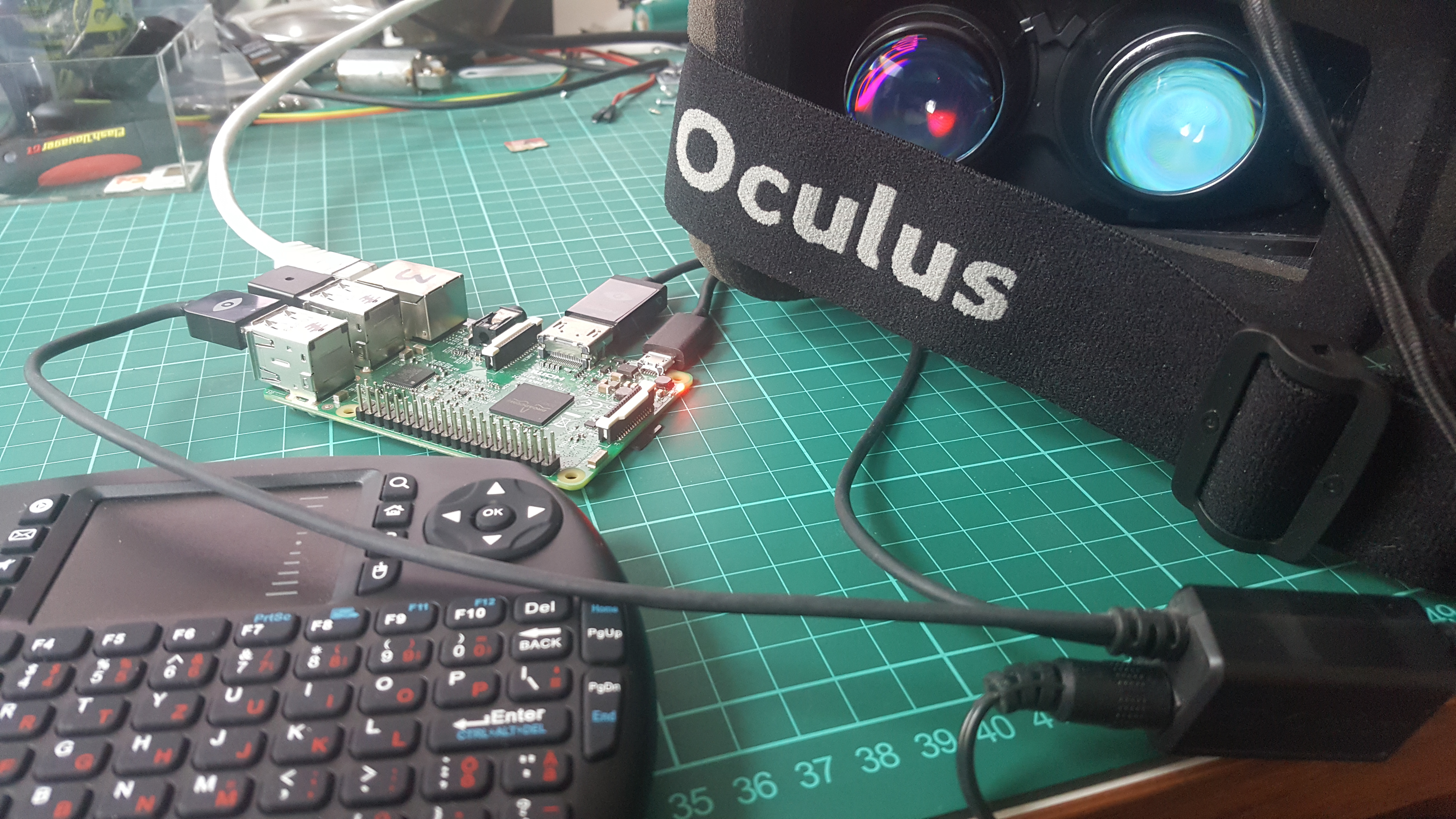 Oculus Rift Dk2 On A Raspberry Pi3 Towards Untethered Vr Ramin Assadollahi